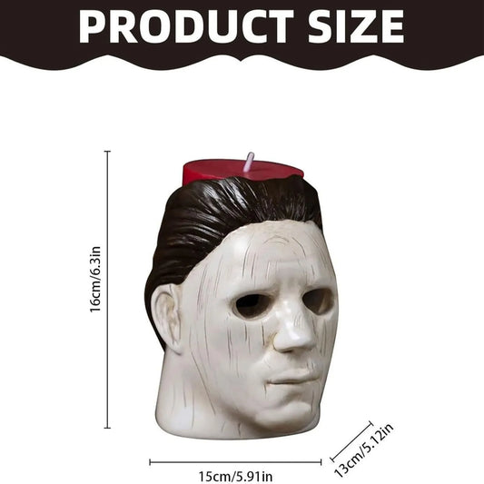 Gothic Tea Light Candle Holder Set – Horror-Inspired Antique Metal Decor for Bedroom & Living Room