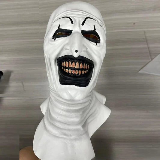 Art The Clown Cosplay – Terrifier 2 Movie Costume Jumpsuit & Mask for Men and Women