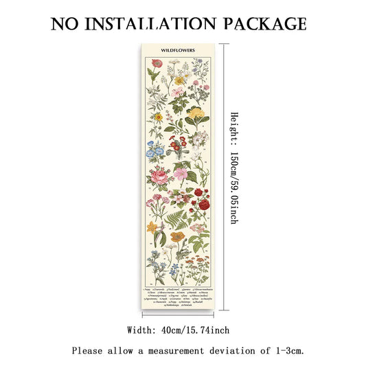 Gothic Witchy Sun &amp; Moon Vertical Tapestry – Black & White Butterfly Wall Hanging for Living Room & Bedroom